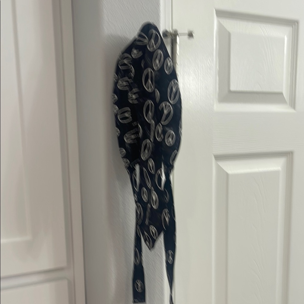 Harley Davidson Peace Symbol Durag